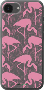 Силиконовый чехол Vintage-Flamingos для Apple iPhone 16e - 4171u-3971 изображение 
