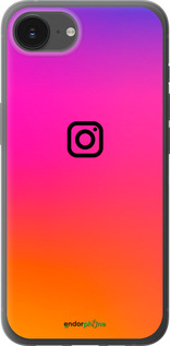 Силиконовый чехол Instagram для Apple iPhone 16e - 4273u-3971 изображение 