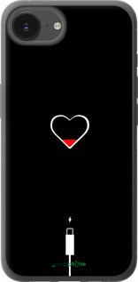 Силіконовий чехол Підзарядка серця для Apple iPhone 16e - 4274u-3971 изображение 