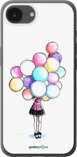 Силиконовый чехол Шарики для Apple iPhone 16e - 4387u-3971 изображение 
