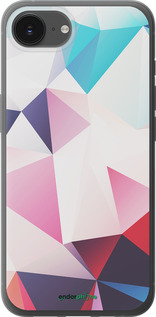Силиконовый чехол Геометрия 3 для Apple iPhone SE 4 - 4415u-3652 изображение 