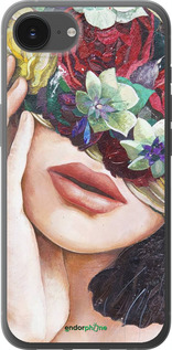 Силіконовий чехол Head Flower для Apple iPhone SE 4 - 4460u-3652 изображение 