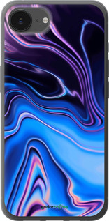 Силиконовый чехол Узор воды для Apple iPhone 16e - 4491u-3971 изображение 