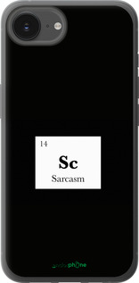 Силиконовый чехол Сарказм для Apple iPhone SE 4 - 4501u-3652 изображение 