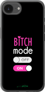 Силиконовый чехол Bitch mode для Apple iPhone 16e - 4548u-3971 изображение 