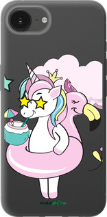 Силіконовий чехол Crown Unicorn для Apple iPhone SE 4 - 4660u-3652 изображение 