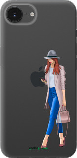 Силіконовий чехол Дівчинка 1 для Apple iPhone 16e - 4751u-3971 изображение 