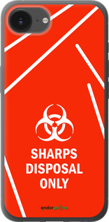 Силиконовый чехол biohazard 27 для Apple iPhone 16e - 4843u-3971 изображение 