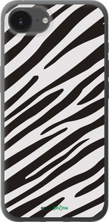 Силіконовий чехол Класична зебра для Apple iPhone SE 4 - 4874u-3652 изображение 
