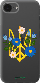 Силиконовый чехол Герб v3 для Apple iPhone SE 4 - 5265u-3652 изображение 