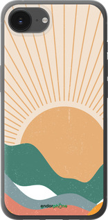 Силиконовый чехол Горы и солнце v2 для Apple iPhone SE 4 - 5488u-3652 изображение 