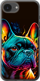 Силиконовый чехол Яркий бульдог для Apple iPhone SE 4 - 5547u-3652 изображение 