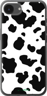 Силиконовый чехол Шкура коровы для Apple iPhone SE 4 - 5576u-3652 изображение 