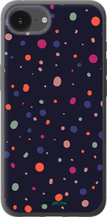 Силиконовый чехол Горошек v2 для Apple iPhone SE 4 - 5599u-3652 изображение 
