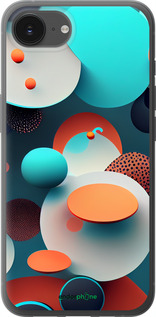Силиконовый чехол Горошек абстракция для Apple iPhone 16e - 5608u-3971 изображение 