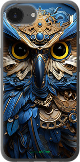 Силиконовый чехол Сова v2 для Apple iPhone SE 4 - 5649u-3652 изображение 