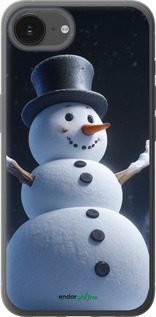 Силіконовий чехол Сніговик для Apple iPhone SE 4 - 5826u-3652 изображение 
