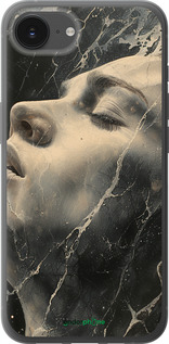 Силиконовый чехол Мраморная женщина для Apple iPhone 16e - 6040u-3971 изображение 