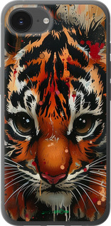 Силиконовый чехол Mini tiger для Apple iPhone SE 4 - 6052u-3652 изображение 