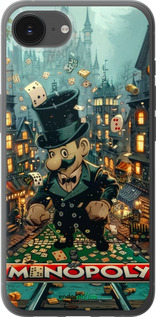 Силиконовый чехол Сказочный Monopoly для Apple iPhone SE 4 - 6086u-3652 изображение 