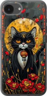Силиконовый чехол China Cat для Apple iPhone SE 4 - 6134u-3652 изображение 