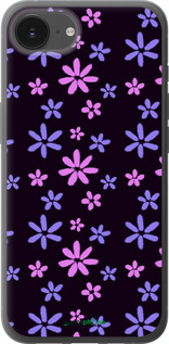 Силиконовый чехол с  цветами для Apple iPhone SE 4 - 6258u-3652 изображение 