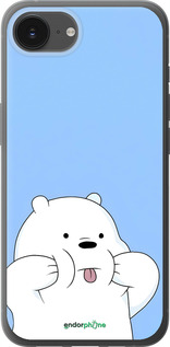 Силиконовый чехол Милый мишка для Apple iPhone 16e - 6357u-3971 изображение 