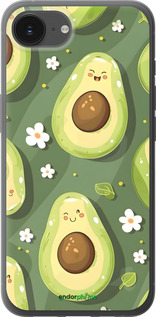 Силиконовый чехол Авокадо для Apple iPhone 16e - 6380u-3971 изображение 