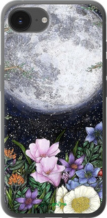 Силиконовый чехол Полночь в саду II для Apple iPhone 16e - 6424u-3971 изображение 