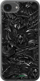 Силиконовый чехол Воронья ярость для Apple iPhone SE 4 - 6474u-3652 изображение 