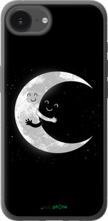 Силиконовый чехол Лунные объятия для Apple iPhone 16e - 6508u-3971 изображение 
