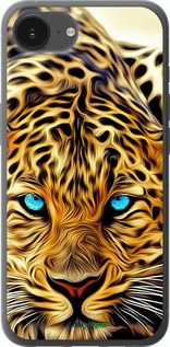 Силиконовый чехол Леопард для Apple iPhone SE 4 - 6611u-3652 изображение 