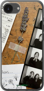 Силиконовый чехол Aesthetic Scrapbook Collage для Apple iPhone 16e - 6773u-3971 изображение 