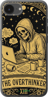 Силиконовый чехол 'The Overthinker' для iPhone 16e изображение 1