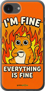 Силіконовий чохол 'Funny Cat' для iPhone 16e зображення 13