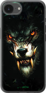 Силиконовый чехол Дьявольский волк для Apple iPhone 16e - 833u-3971 изображение 