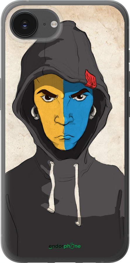 Силиконовый чехол Злой подросток для Apple iPhone 16e - 1053u-3971 изображение 