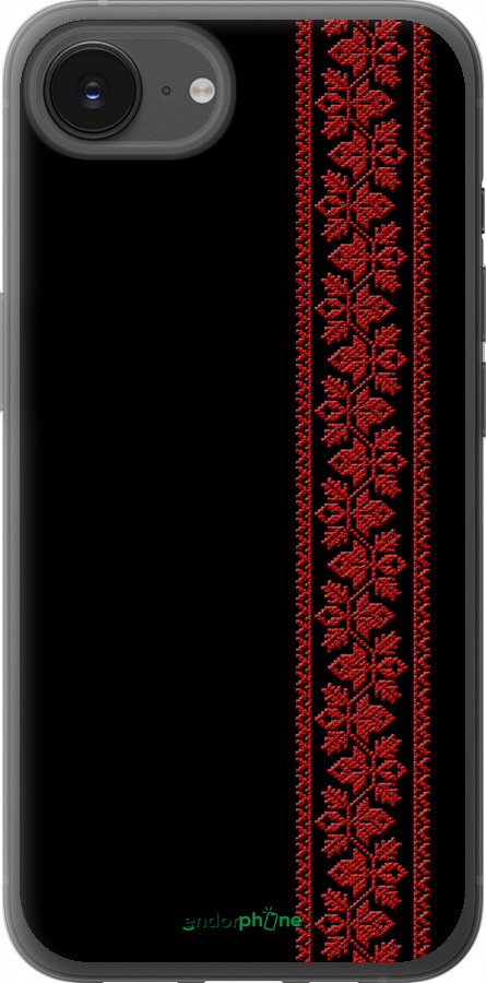 Силіконовий чехол Вишиванка 53 для Apple iPhone SE 4 - 2041u-3652 изображение 