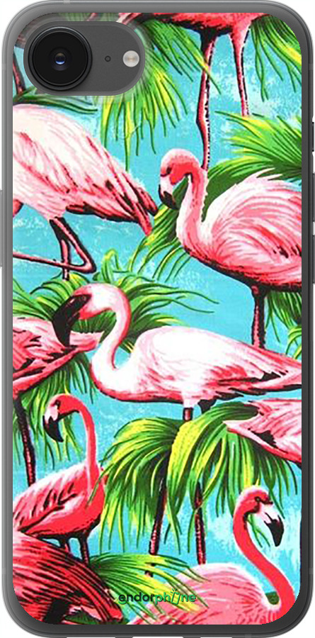 Силіконовий чехол Tropical background для Apple iPhone 16e - 4016u-3971 изображение 