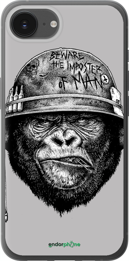 Силиконовый чехол military monkey для Apple iPhone SE 4 - 4177u-3652 изображение 