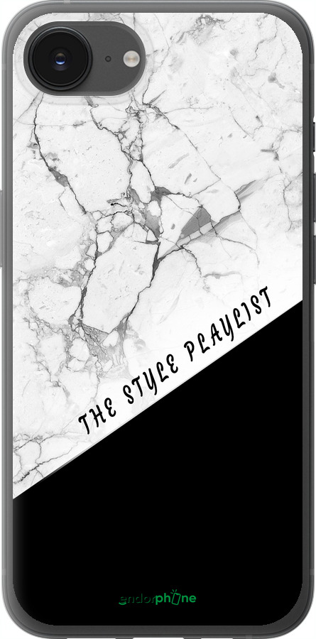 Силиконовый чехол The style playlist для Apple iPhone 16e - 4308u-3971 изображение 