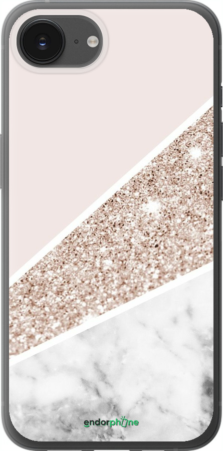 Силіконовий чехол Пастельний мармур для Apple iPhone SE 4 - 4342u-3652 изображение 