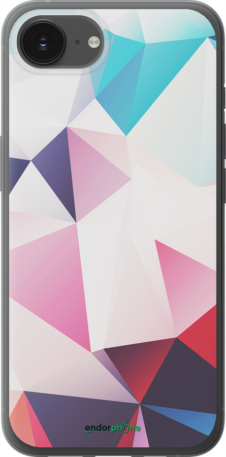 Силиконовый чехол Геометрия 3 для Apple iPhone SE 4 - 4415u-3652 изображение 