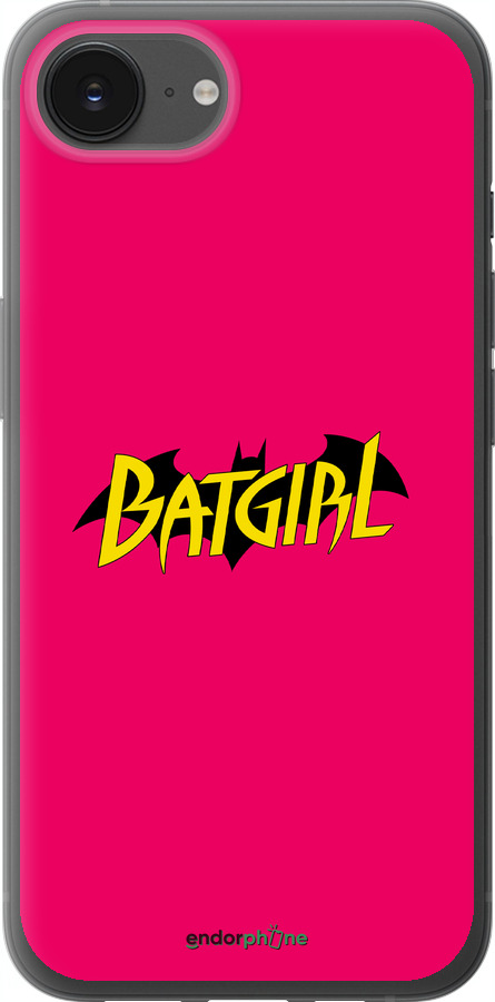 Силиконовый чехол bat girl для Apple iPhone 16e - 4533u-3971 изображение 