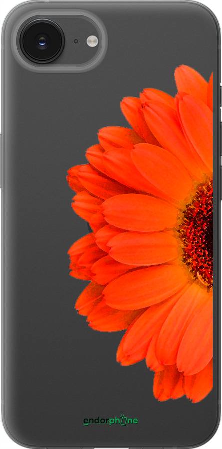 Силиконовый чехол Гербера 1 для Apple iPhone 16e - 4534u-3971 изображение 
