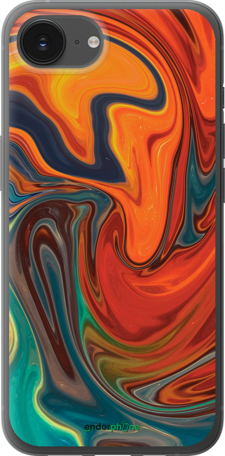 Силиконовый чехол Абстрактный фон для Apple iPhone 16e - 4547u-3971 изображение 