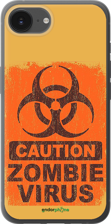 Силиконовый чехол Biohazard 1 для Apple iPhone 16e - 4817u-3971 изображение 
