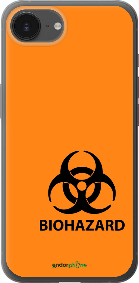 Силіконовий чехол biohazard 33 для Apple iPhone SE 4 - 4851u-3652 изображение 