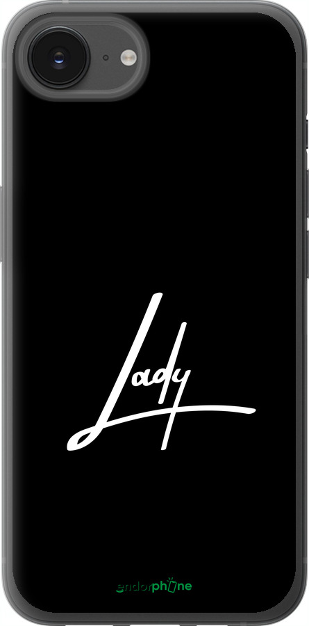 Силиконовый чехол Lady 2 для Apple iPhone SE 4 - 4867u-3652 изображение 
