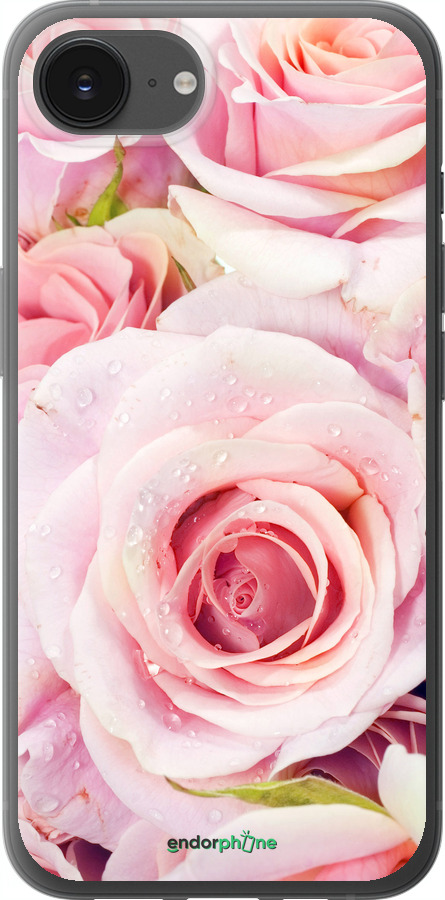 Силиконовый чехол Розы для Apple iPhone SE 4 - 525u-3652 изображение 